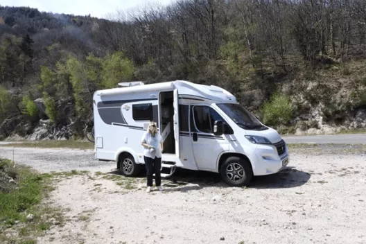 camper in Frankrijk